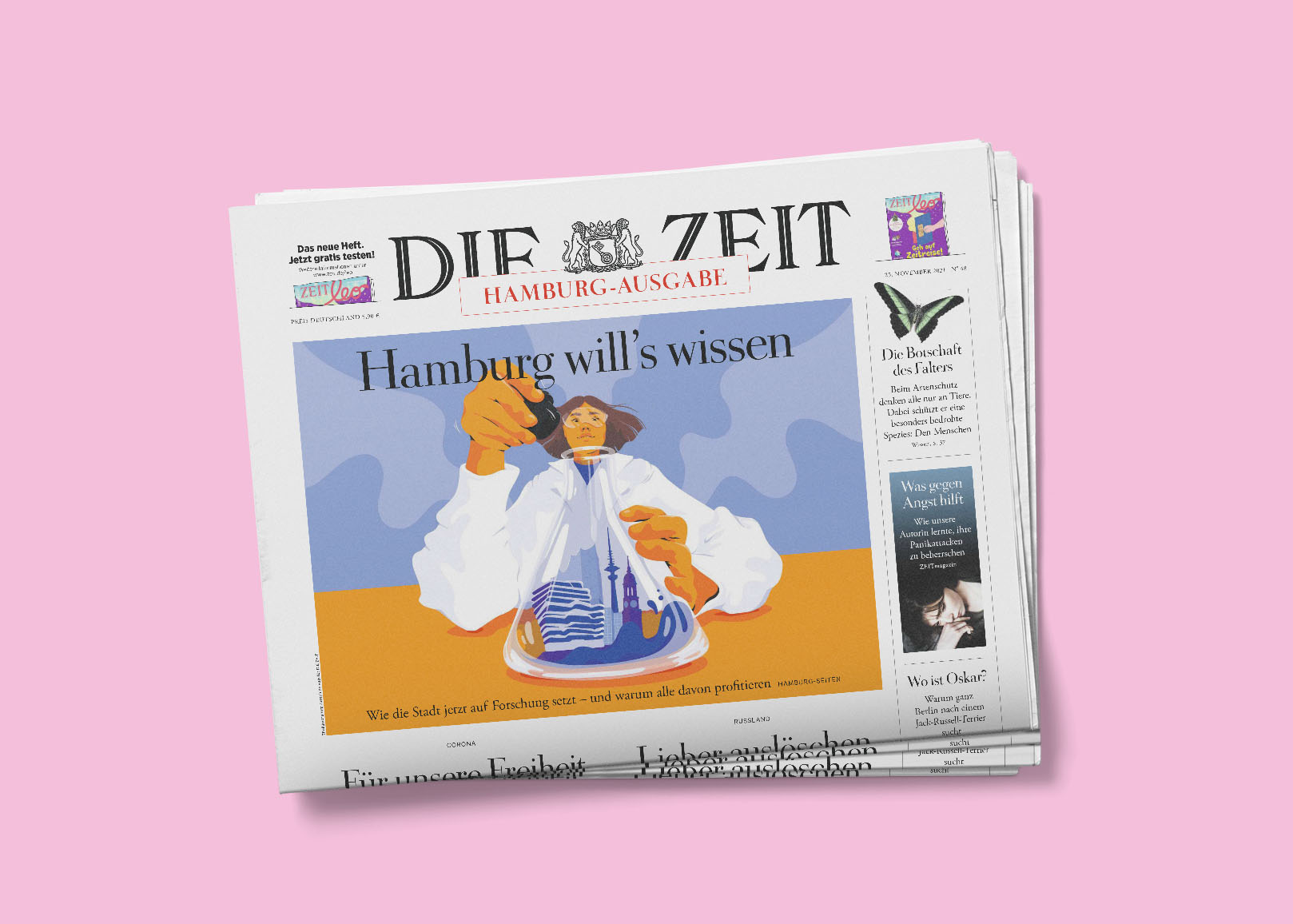 Die Zeit – Cover Illustration